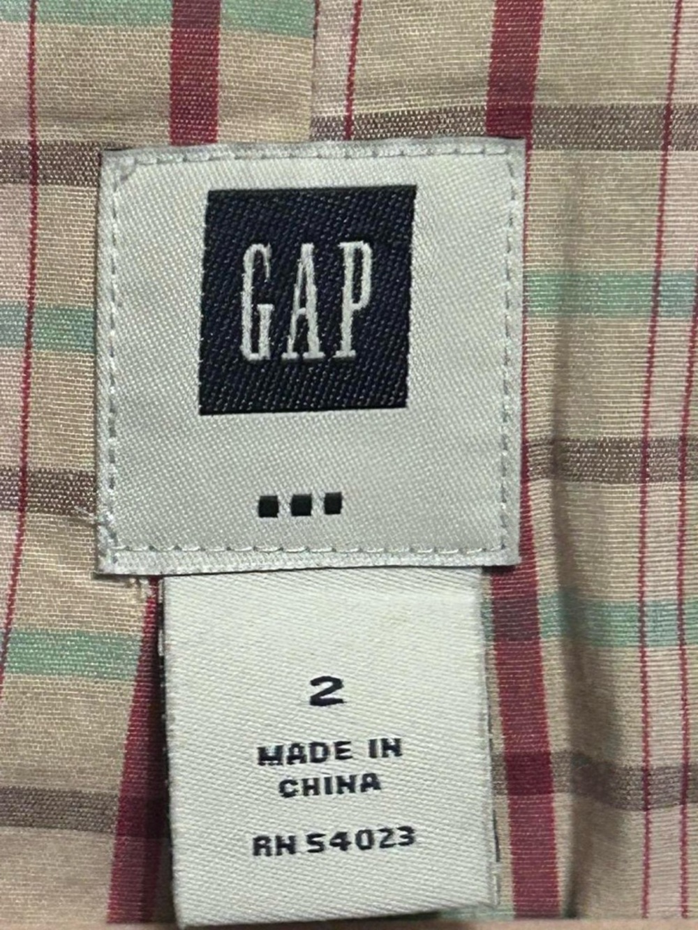 GAP Jacket Black Wool Blend Collared White Stitch Trim Pockets Lined Size 2. - Picture 4 of 6